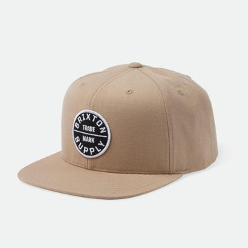 BRIXTON OATH 3 SNAPBACK SAND - The Drive Skateshop