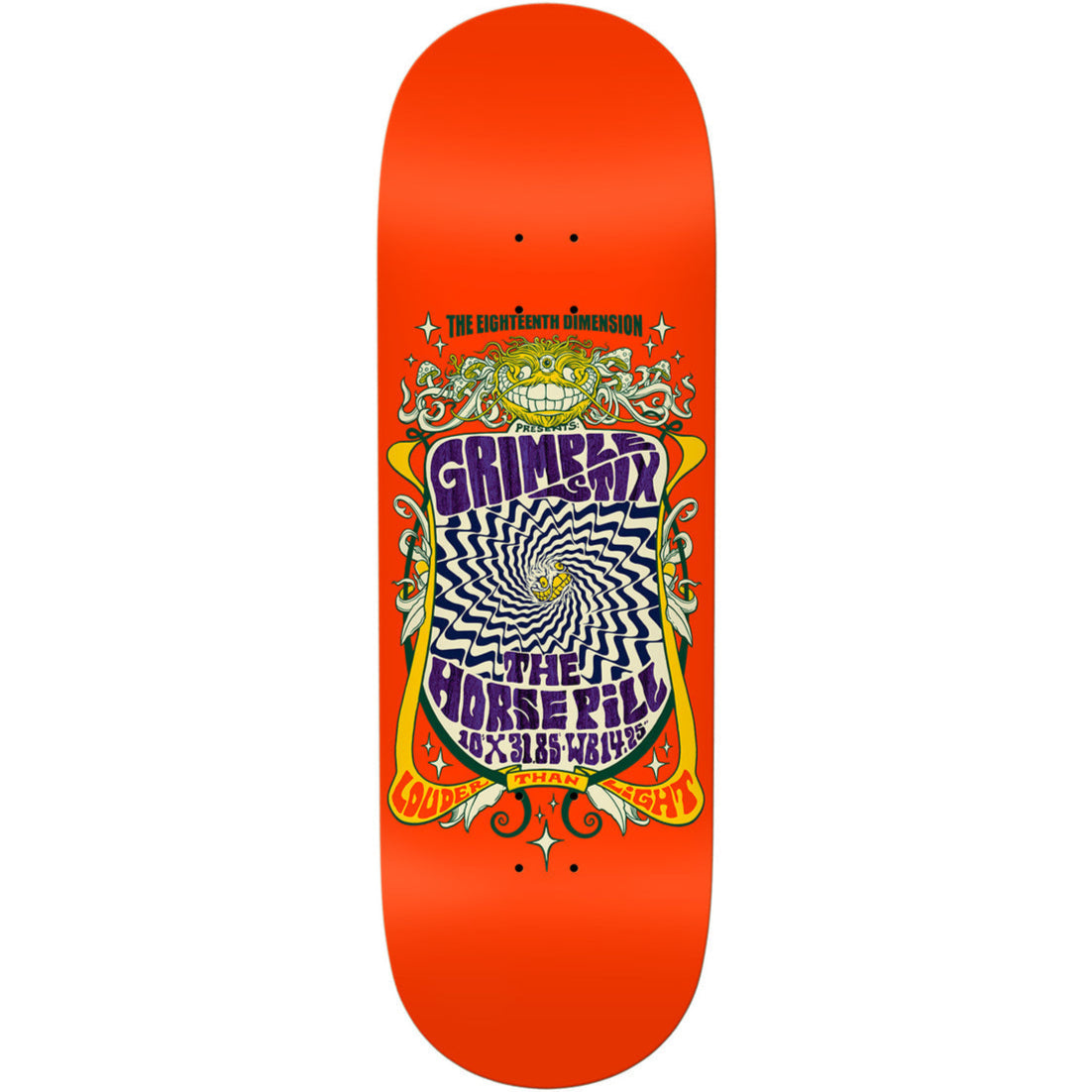 ANTIHERO DECK GRIMPLE STIX TEAM LITHO HORSE PILL (10")
