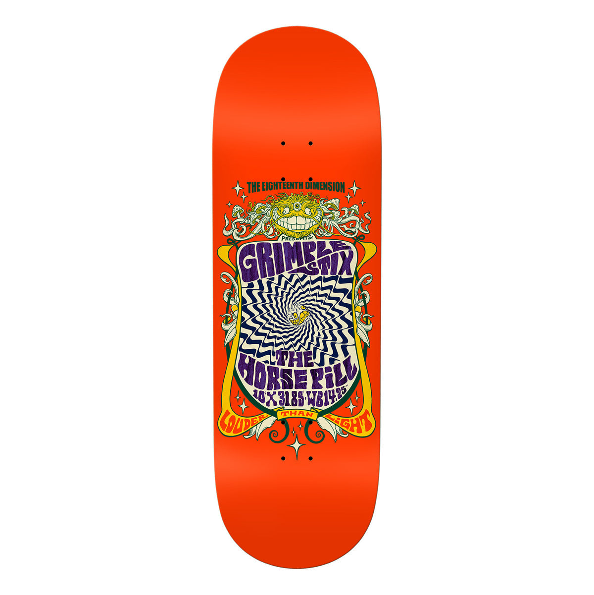 ANTIHERO DECK GRIMPLE STIX TEAM LITHO HORSE PILL (10")