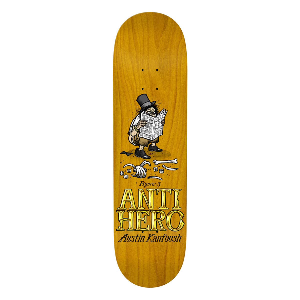 ANTIHERO DECK KANFOUSH EAT THE RICH (8.25")