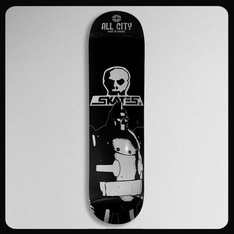 SKULL SKATES DECK ALL CITY JAPAN (9")