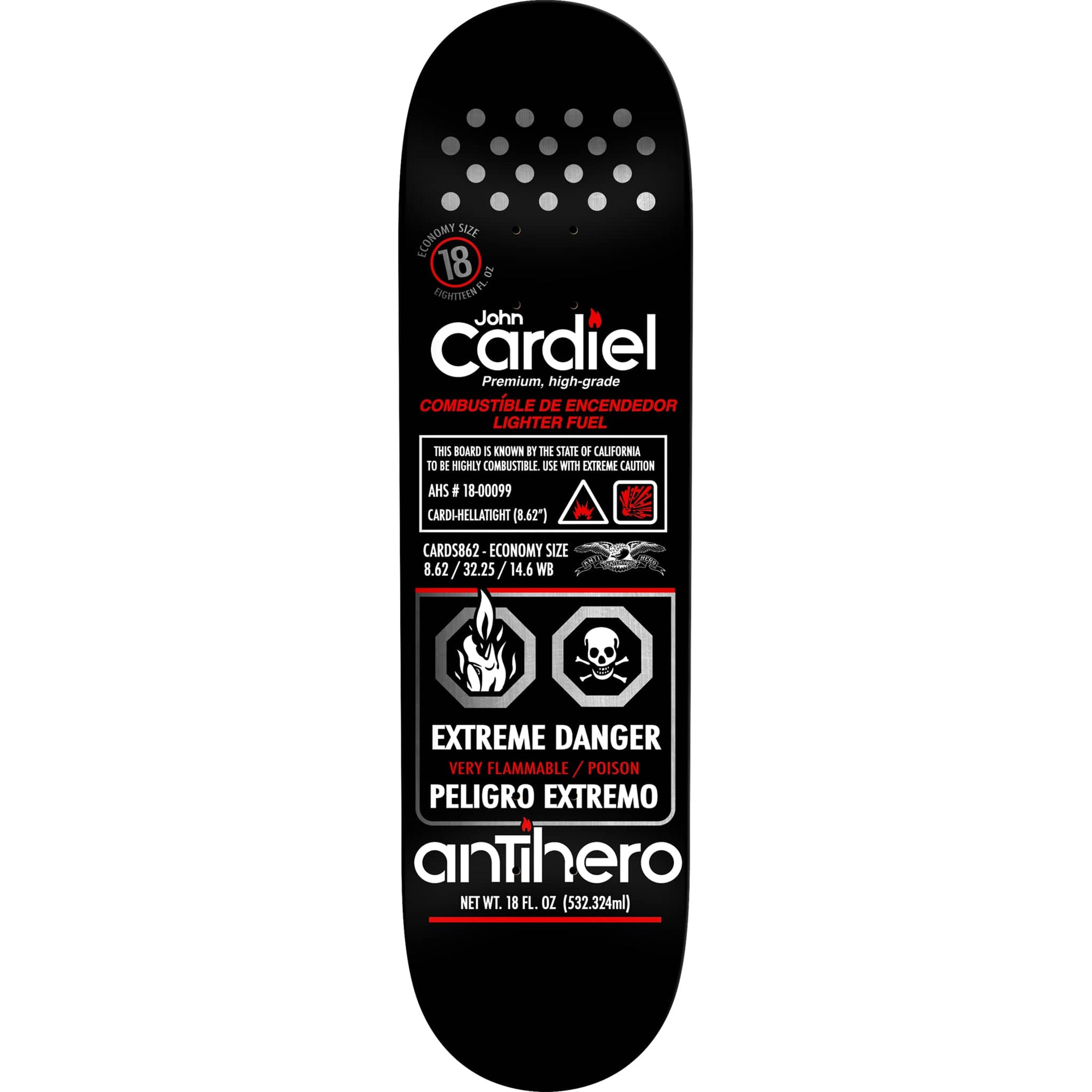 ANTIERO DECK CARDIEL FUELED UP (8.62")