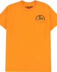 ANTIHERO ROCK DOVE FILL POCKET TEE SAFETY ORANGE - The Drive Skateboard Shop