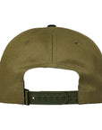 ANTI-HERO Basic Eagle snapback hat in tan and black with embroidered eagle logo