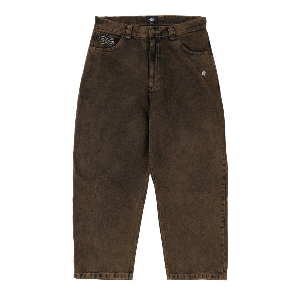 MAGENTA OG DENIM PANTS BRONZE