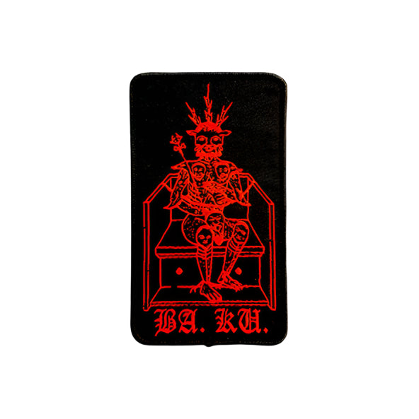 SKULL SKATES BAKU BLOOD THRONE WOVEN PATCH MEDIUM - The Drive Skateboard Shop
