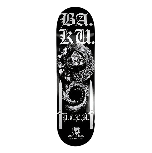 SKULL SKATES DECK BAKU PCEH WREATHS (8.75")