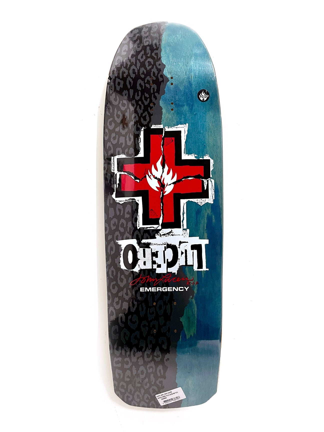 BLACK LABEL DECK LUCERO RIPPED CROSS (10")