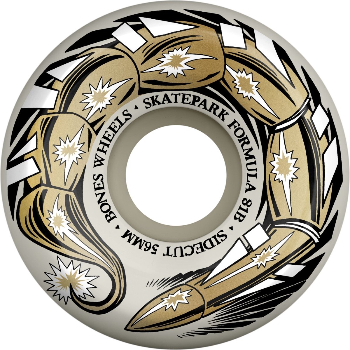BONES WHEELS SPF SCORPEDO SIDECUTS 81B (56MM)