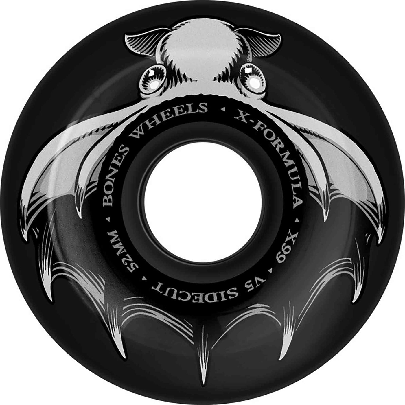 BONES WHEELS X-FORMULA DARK WATERS V5 SIDECUTS BLACK 99A (52MM) - The Drive Skateboard Shop
