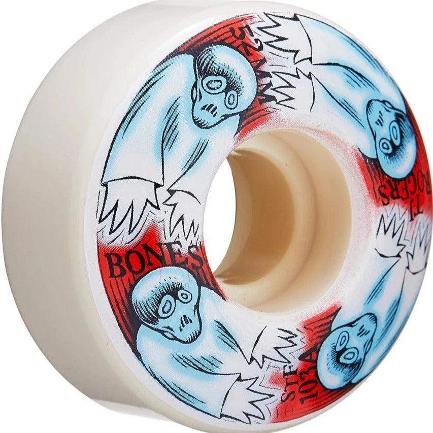 BONES WHEELS STF TJ ROJERS WHIRLING SPECTERS V3 SLIMS 103A (52MM/54MM) - The Drive Skateshop