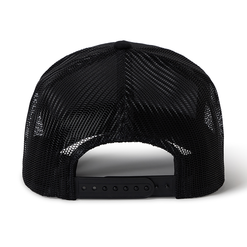 BRIXTON GIBSON C NP MP TRUCKER HAT BLACK/BLACK - The Drive Skateboard Shop