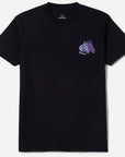 BRIXTON ELSMORE T-SHIRT BLACK