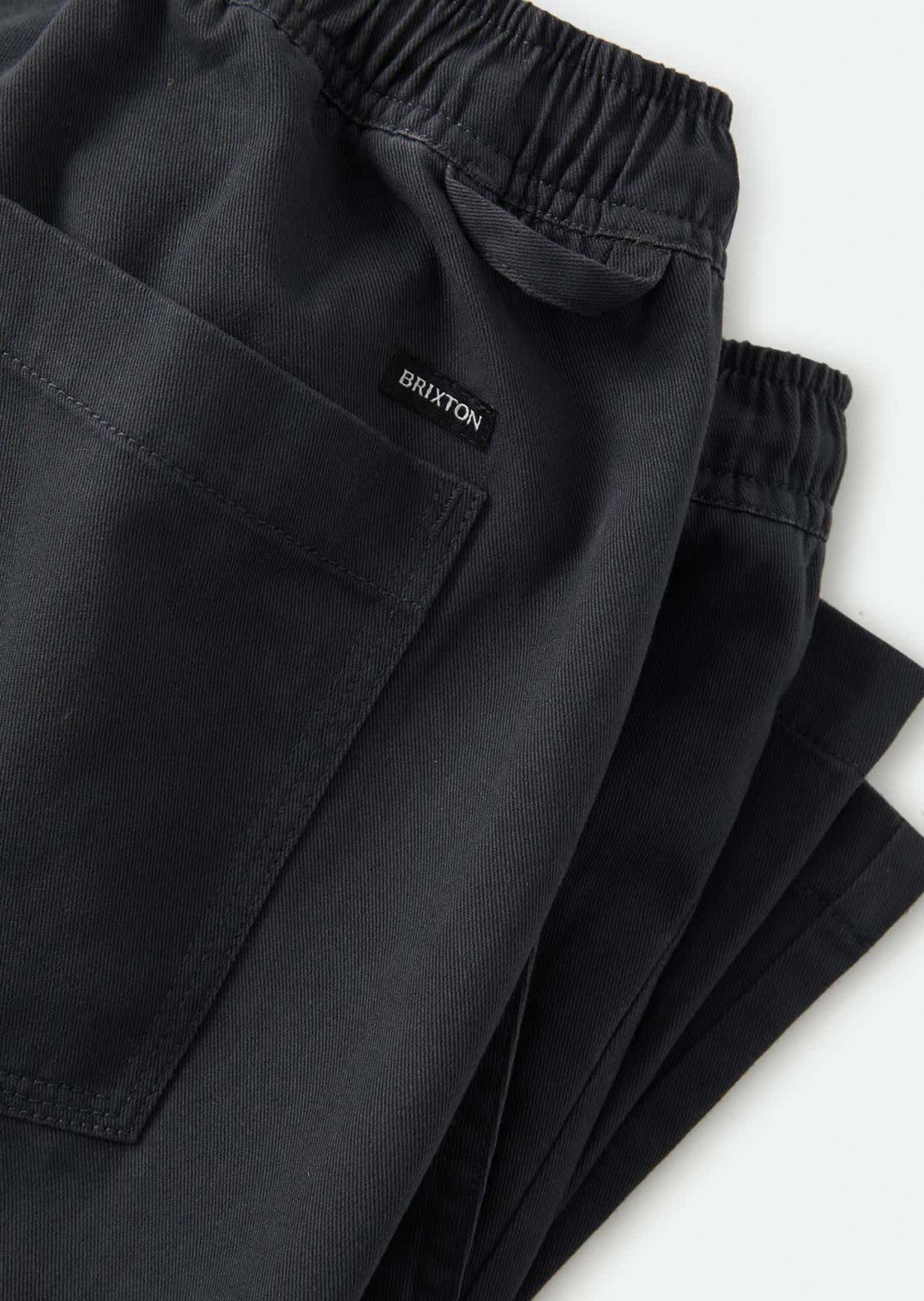 BRIXTON EVERYDAY ELASTIC WAIST PANT BLACK