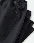 BRIXTON EVERYDAY ELASTIC WAIST PANT BLACK