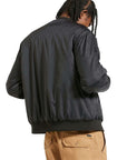 BRIXTON DILLINGER FLIGHT BOMBER JACKET BLACK