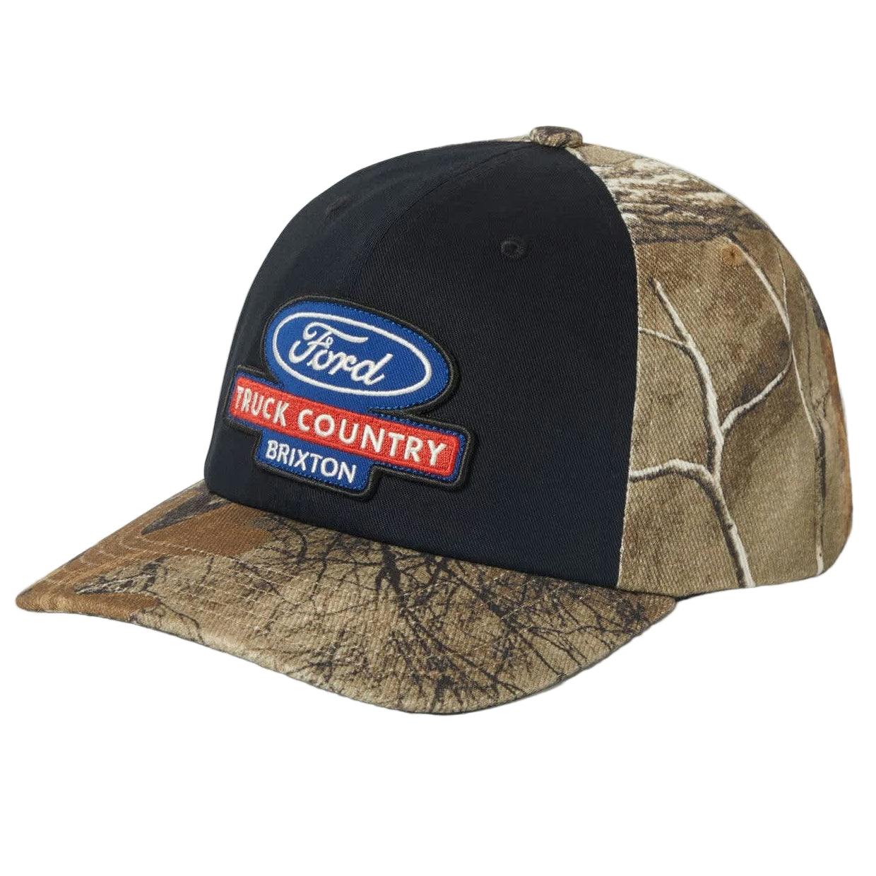 BRIXTON X FORD TRUCK COUNTRY MP SNAPBACK BURNT RUBBER/CAMO