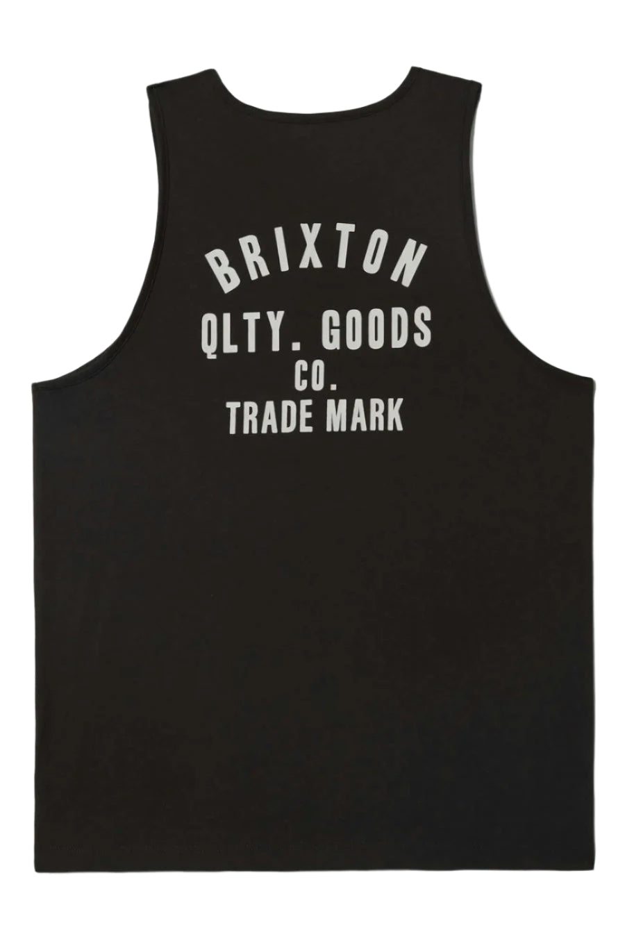BRIXTON WOODBURN TANKTOP WASHED BLACK/WHITE