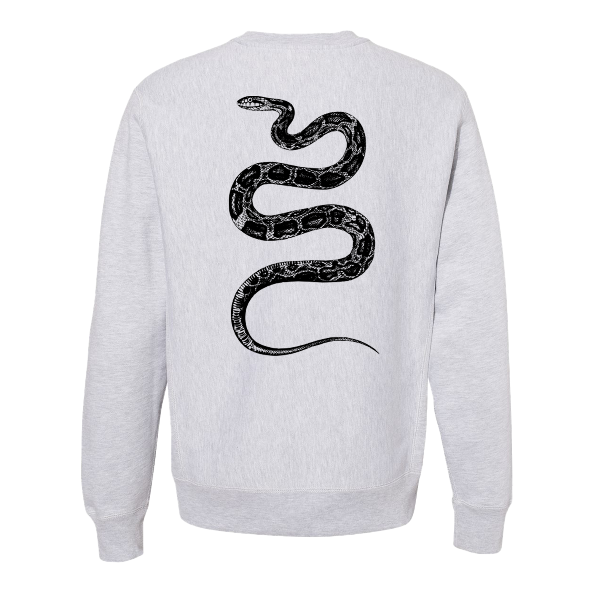 JENNY CLASSIC SNEK CREW HEATHER GREY/BLACK