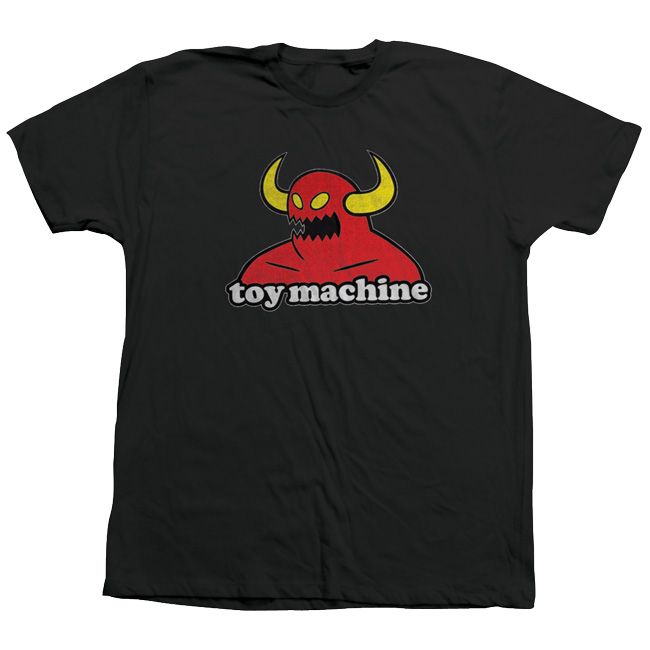 TOY MACHINE MONSTER T-SHIRT BLACK - The Drive Skateboard Shop