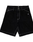 MAGENTA OG LONG DENIM SHORTS BLACK