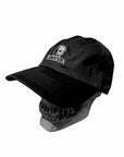 SKULL SKATES LOGO DAD HAT STRAPBACK BLACK