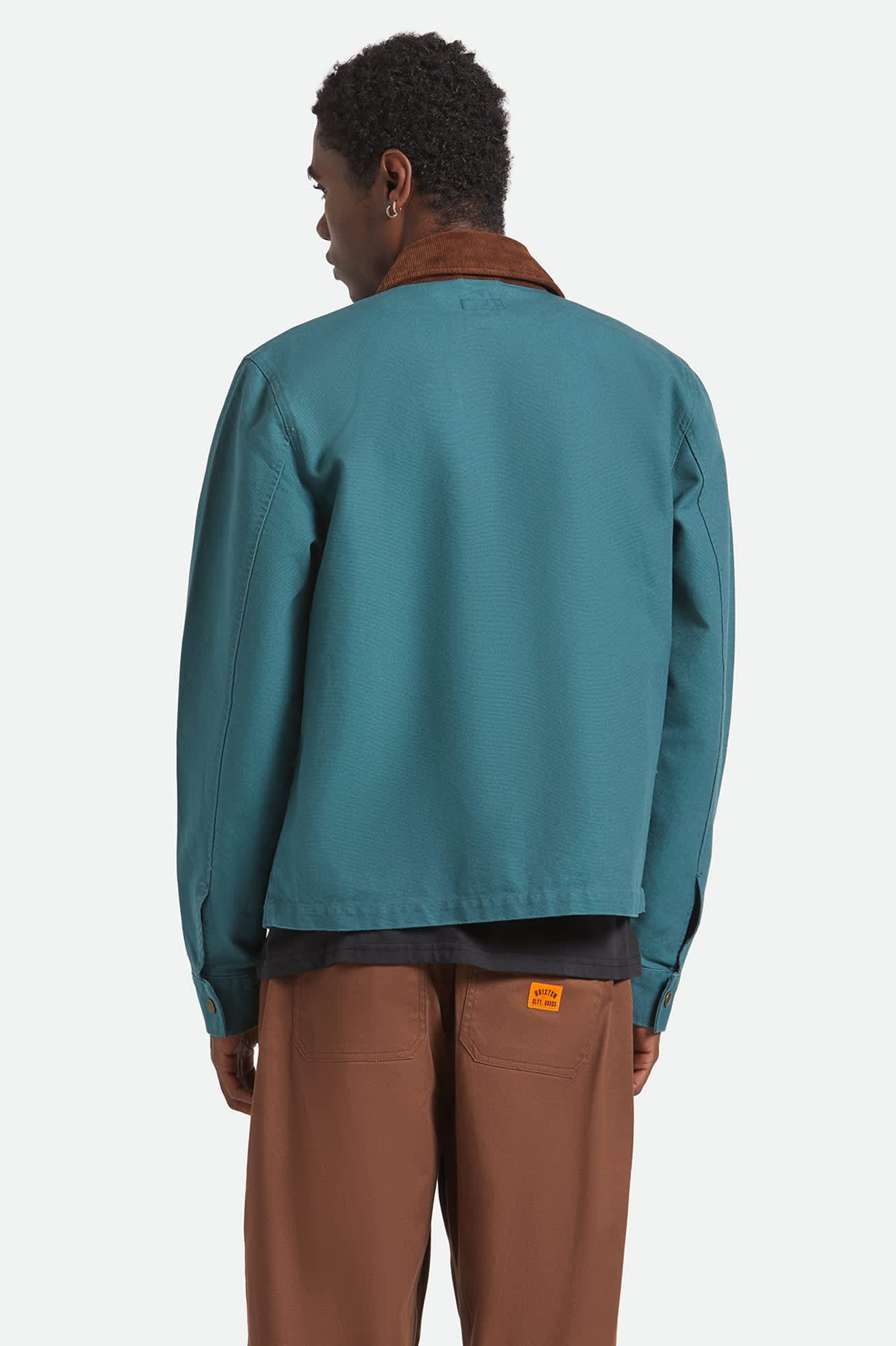 BRIXTON MECHANIC GARAGE ZIP JACKET NIGHT SAGE