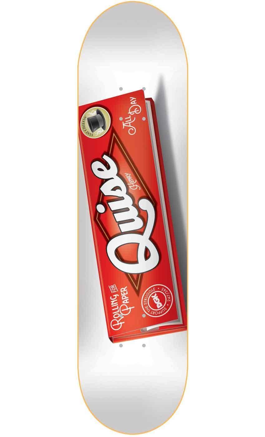 DGK DECK - ROLLING PAPERS HENRY (7.9") - The Drive Skateboard Shop