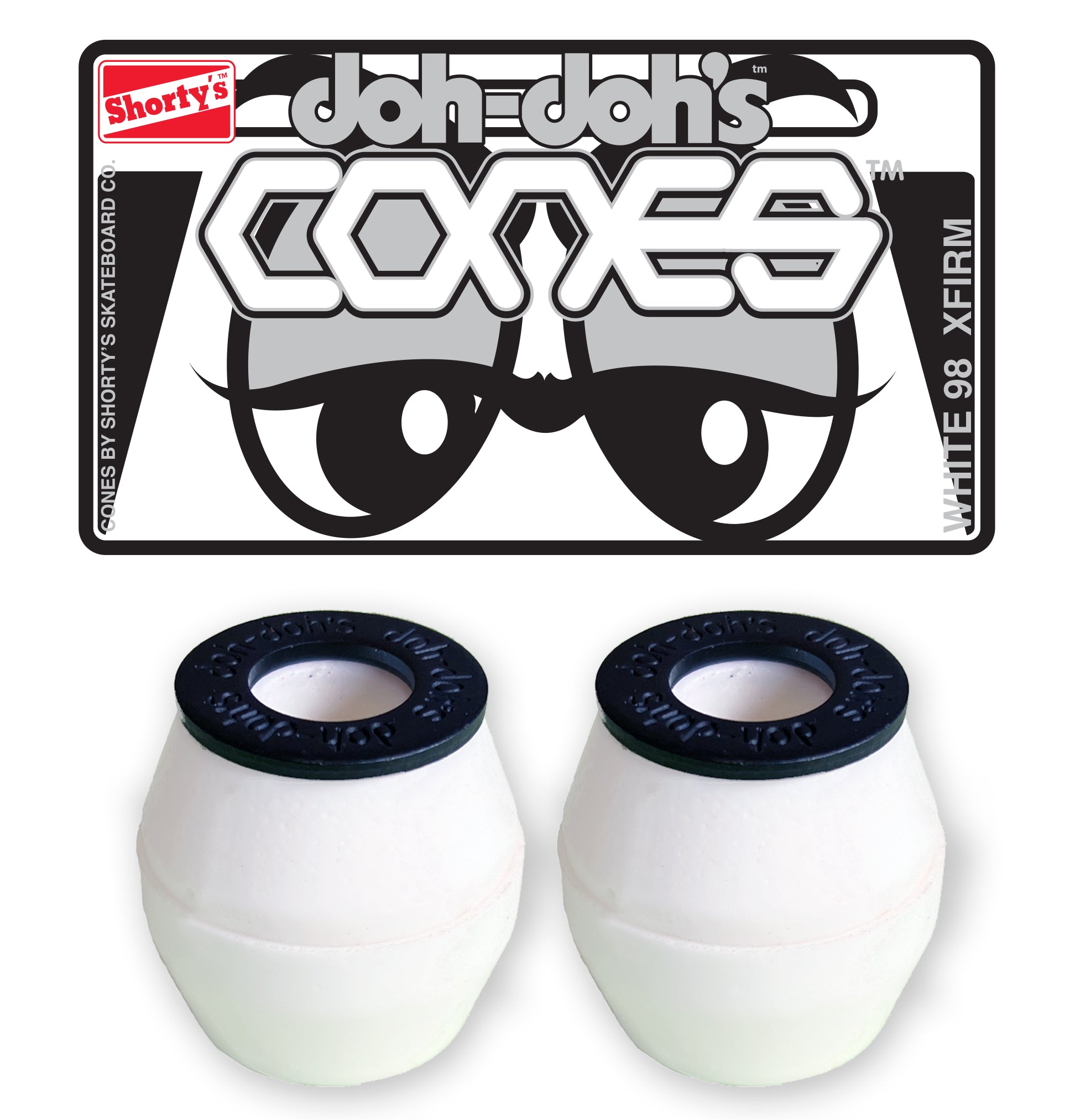 SHORTYS BUSHINGS DOH-DOH CONES - The Drive Skateshop