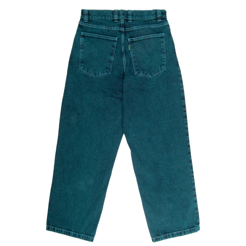 MAGENTA LEDGE DENIM PANTS TEAL