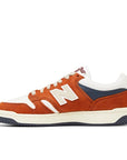 NEW BALANCE 480 ORANGE/WHITE - The Drive Skateshop