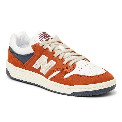 NEW BALANCE 480 ORANGE/WHITE - The Drive Skateshop