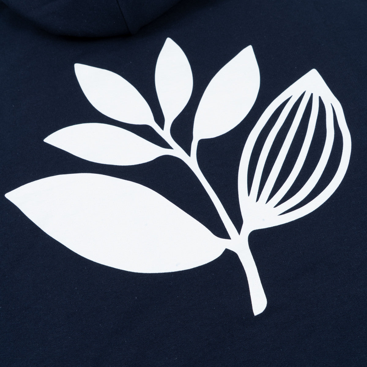 MAGENTA MAGENTA PLANT HOODIE DARK BLUE