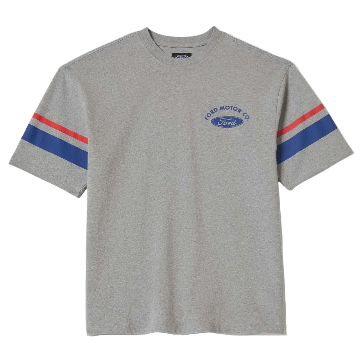 BRIXTON X FORD COUNTRY JERSEY HEATHER GREY