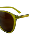 HAPPY HOUR SUNGLASSES FLAP JACK GLOSSY MOSS - The Drive Skateboard Shop