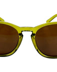 HAPPY HOUR SUNGLASSES FLAP JACK GLOSSY MOSS - The Drive Skateboard Shop