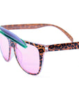 HAPPY HOUR SUNGLASSES FLIP UPS LEOPARD PAJAMA PARTY