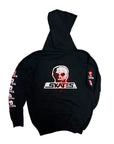 SKULL SKATES GIVE BLOOD HOODY BLACK