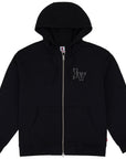 LOVIAH HELL V ZIP HOOD BLACK