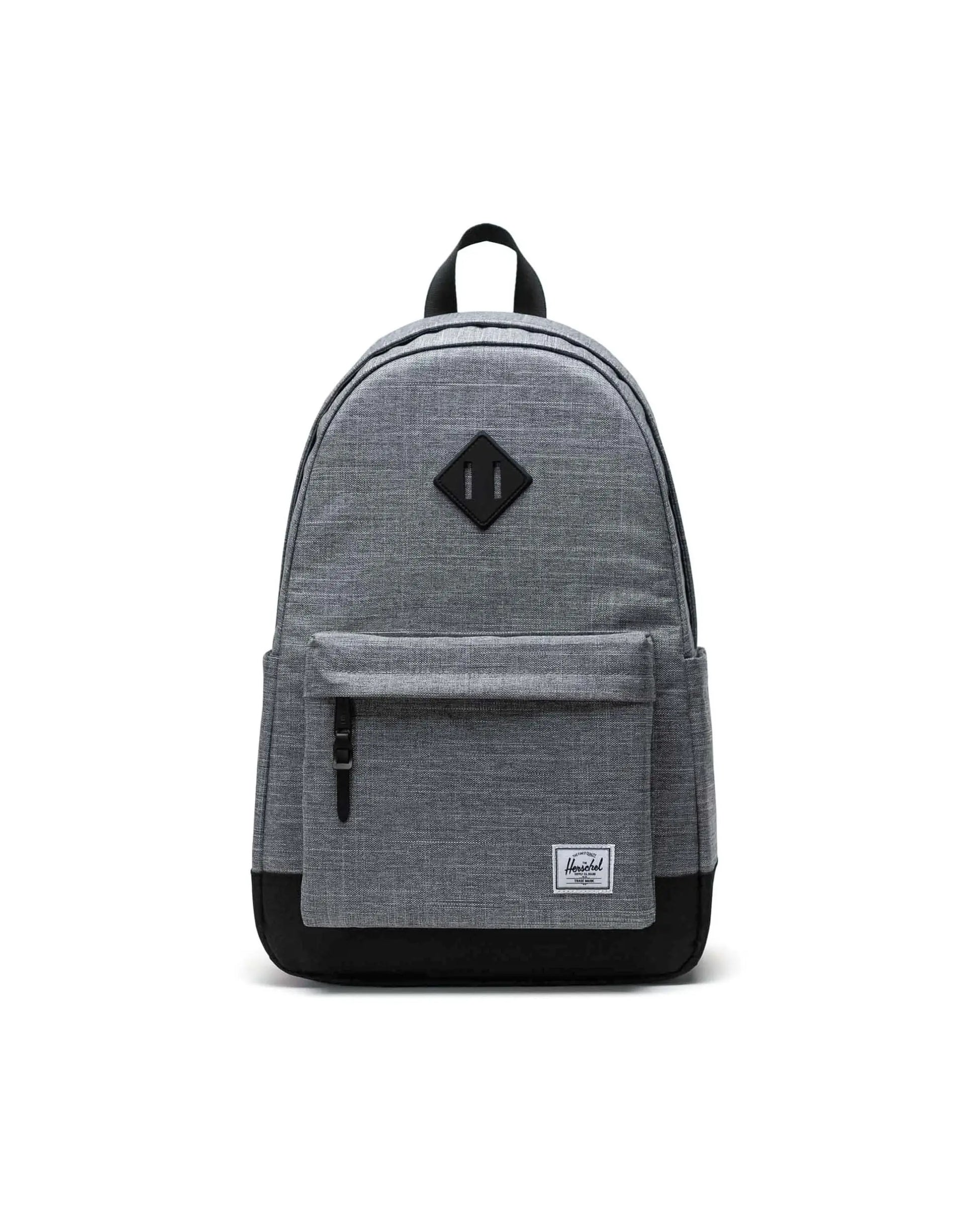 herschel backpack ottawa HERSCHEL HERITAGE BACKPACK RAVEN CROSSHATCH – The Drive Skateboard Shop
