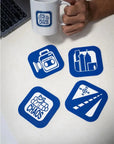 411VM ICON COASTERS (4PK)
