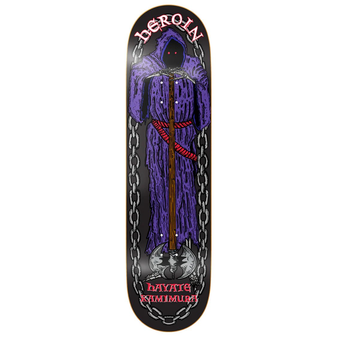 HEROIN DECK HAYATE K02 AXEMAN (8.25")