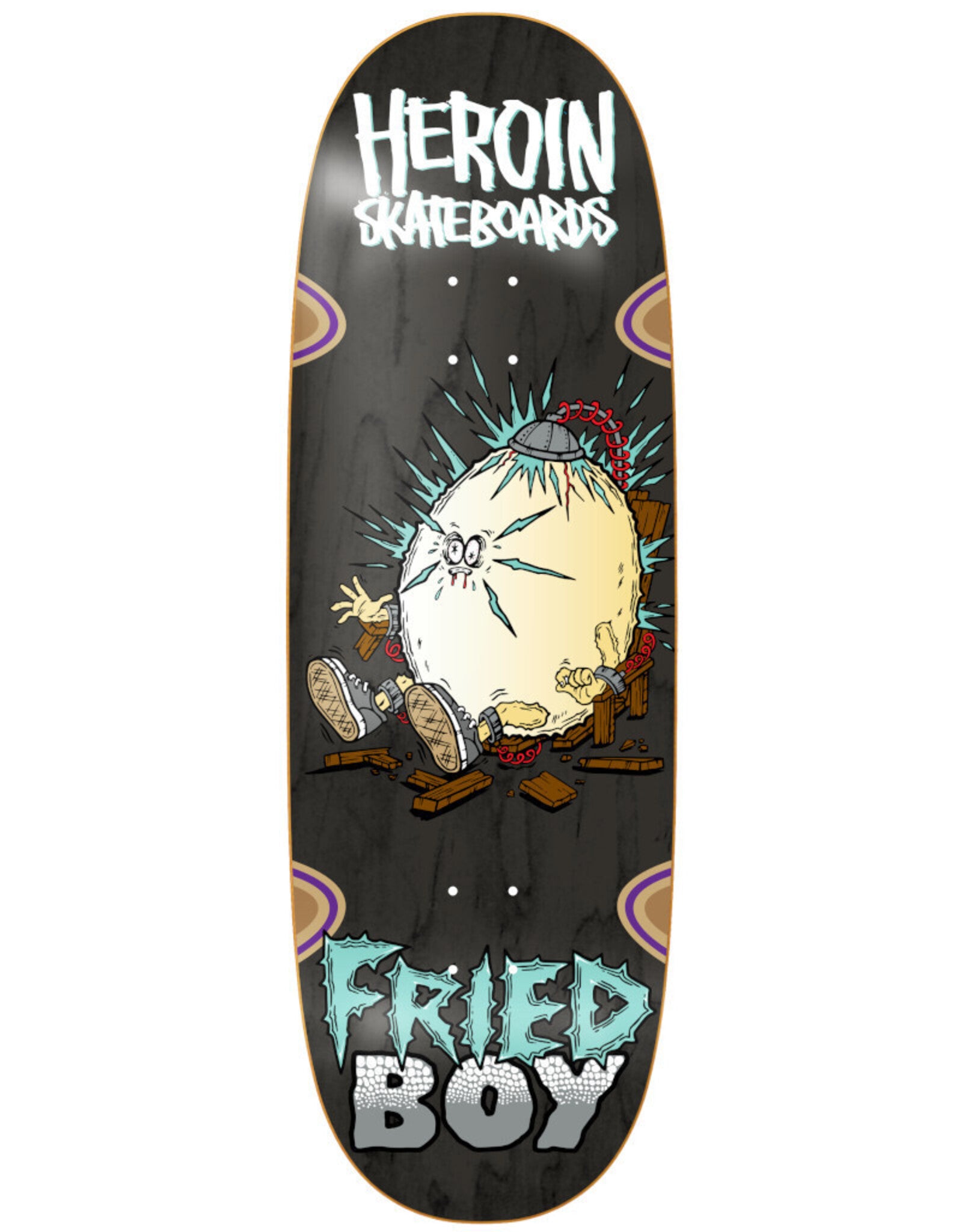 HEROIN DECK FRIED BOY EGG (10.4")