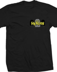 HEROIN SKATE ZOMBIE T-SHIRT BLACK