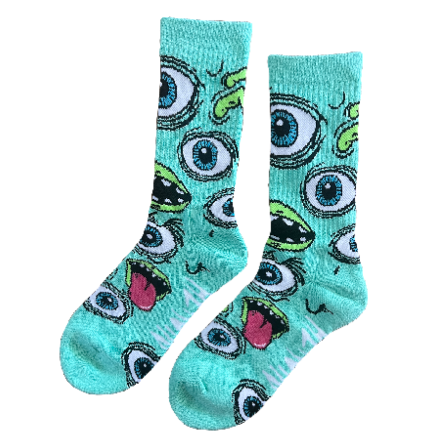 HEROIN MUTANT SOCKS TEAL