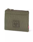 HERSCHEL OSCAR CARDHOLDER IVY GREEN DIAMOND