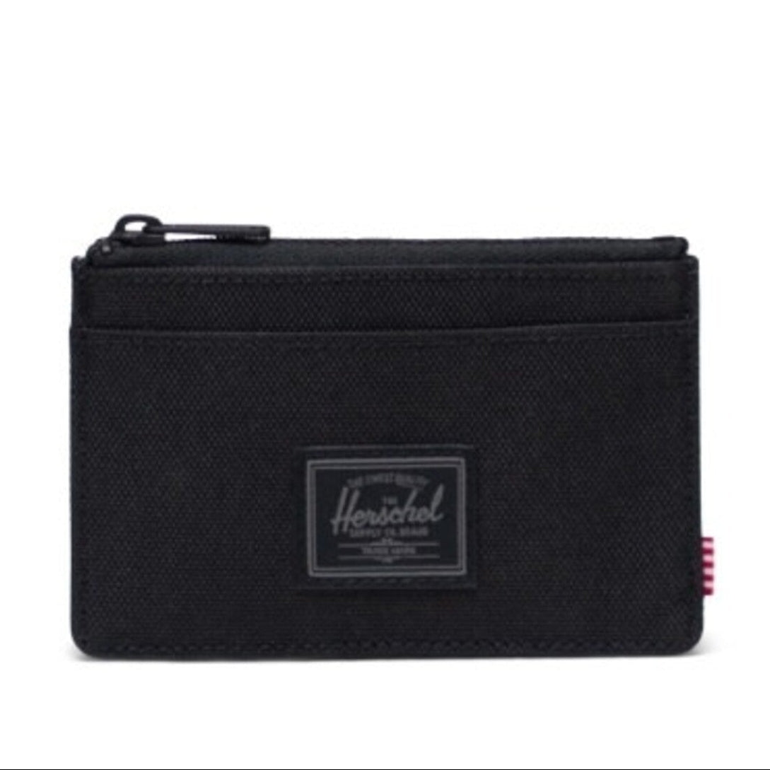 HERSCHEL OSCAR CARDHOLDER BLACK TONAL