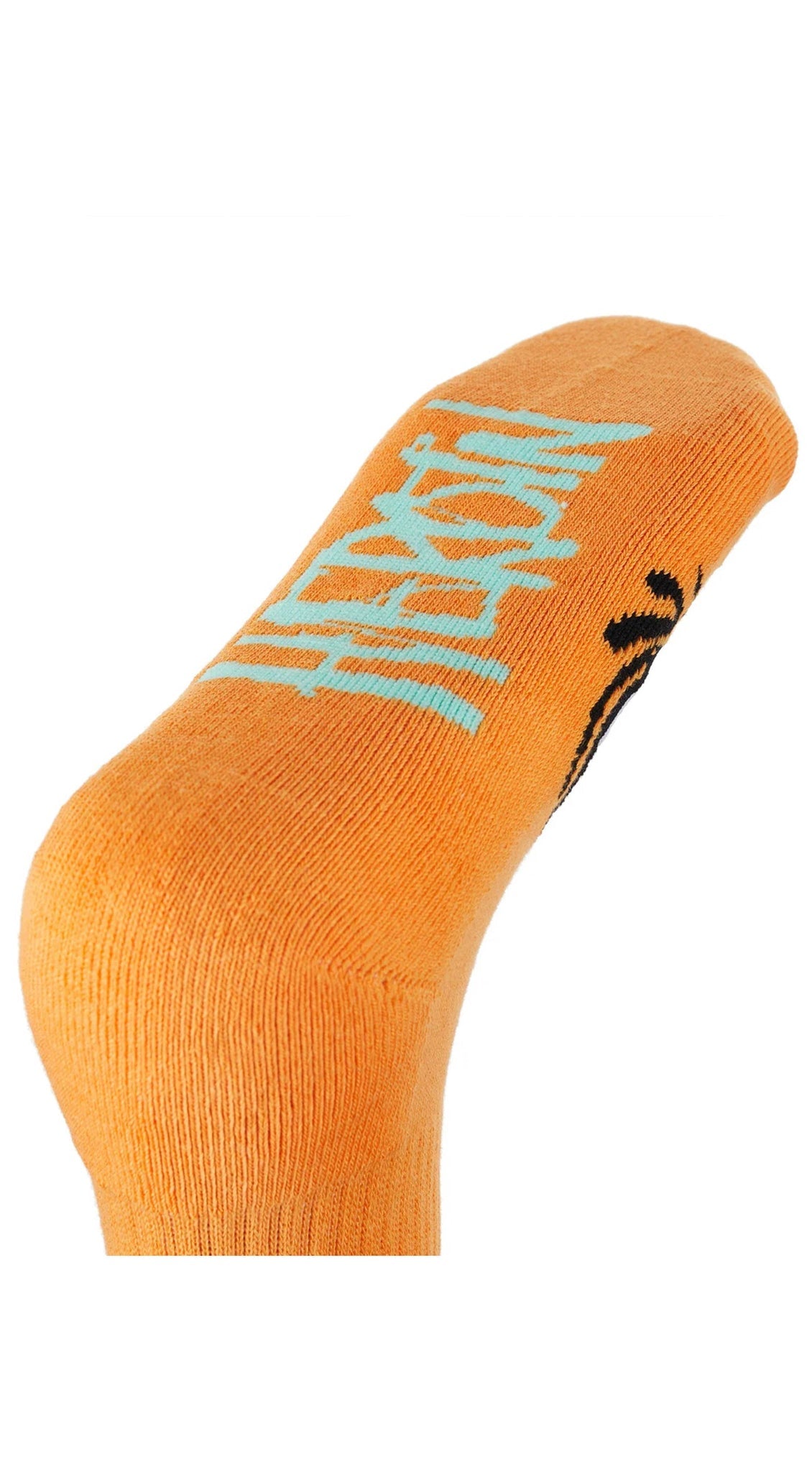 HEROIN BIG EGG SOCKS ORANGE