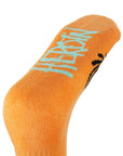 HEROIN BIG EGG SOCKS ORANGE