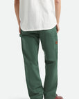 BRIXTON CARPENTER PANT PRIMARY GREEN